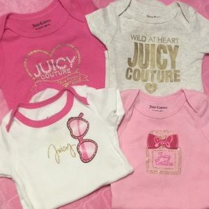 Juicy Couture onesies